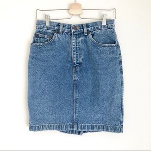 Vintage Calvin Klein high-waisted Jean Skirt Sz M